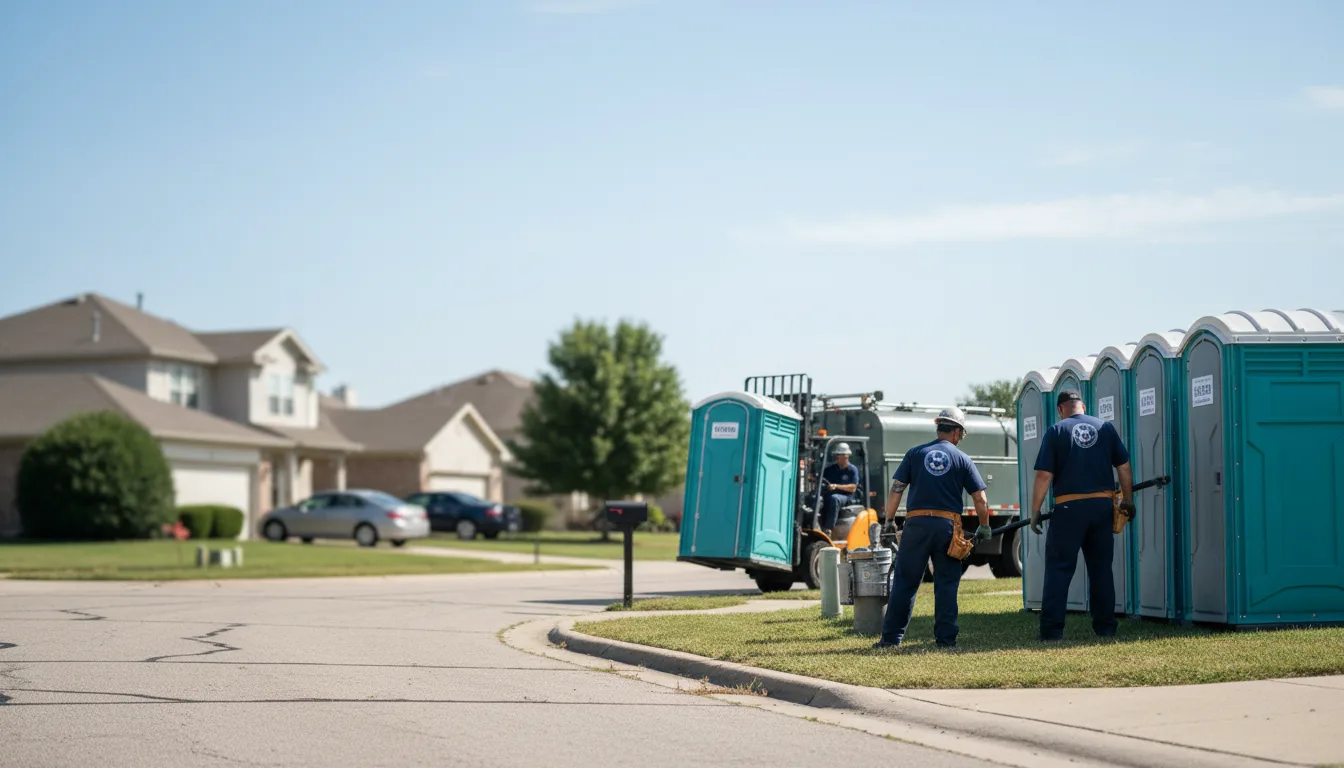 Porta Potty Rental in Rowley, IA near me